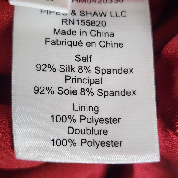 Veronica Beard Cameri Dress In Cabernet Size 6 - Picture 13 of 13